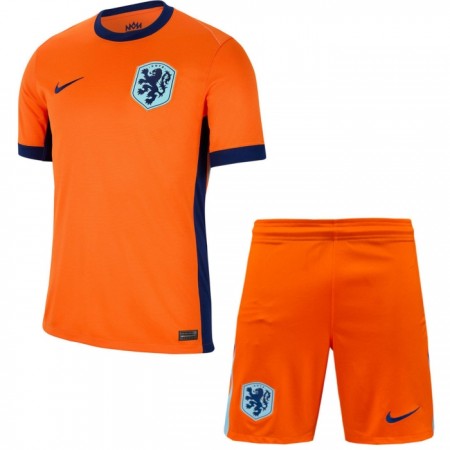 Camiseta de fútbol Países Bajos Niño 1ª equipación Euro 2024